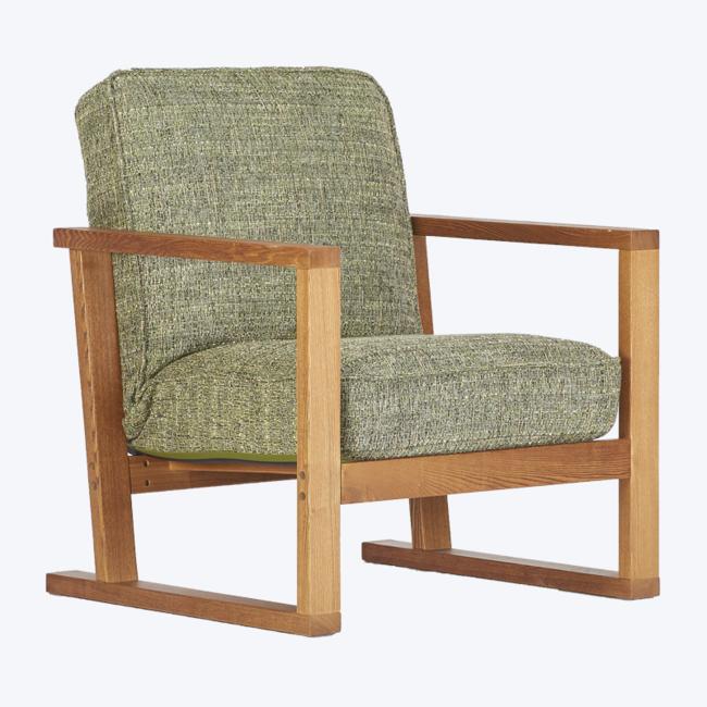 Židle z masivu moderní restaurace domácí dřevěné křeslo GK633