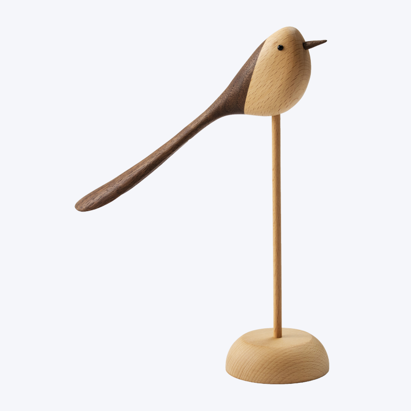 Designérské objekty Woody Shoehorn Bird　type01